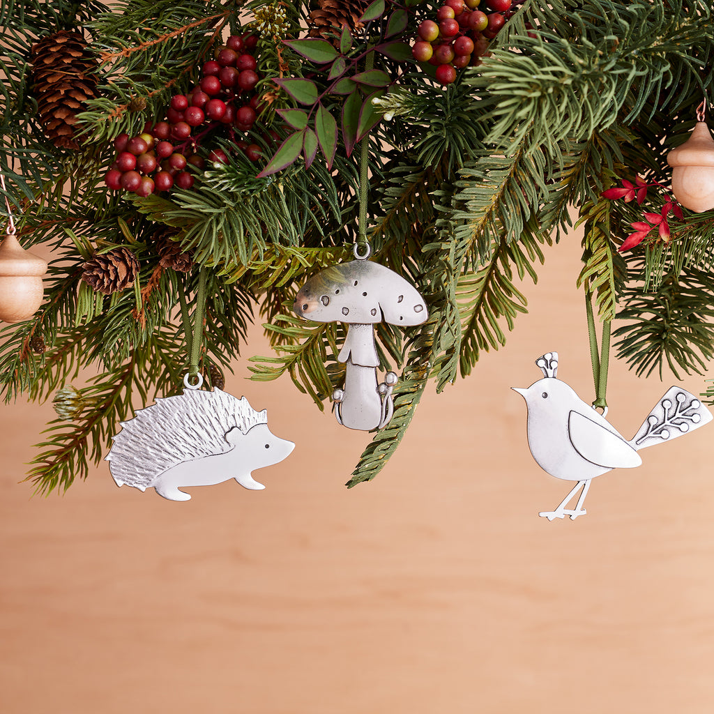 Hedgehog Holiday Ornament