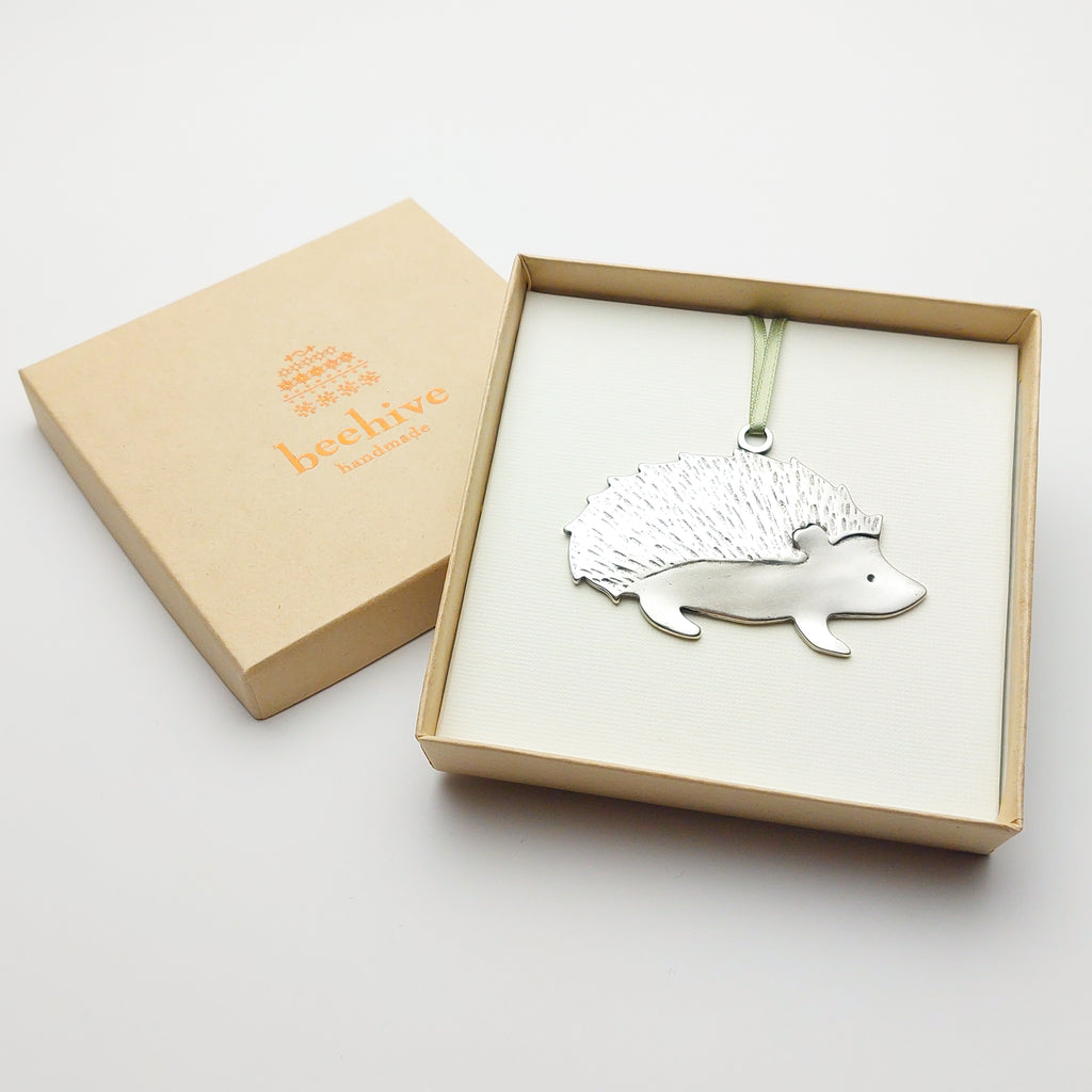 Hedgehog Holiday Ornament