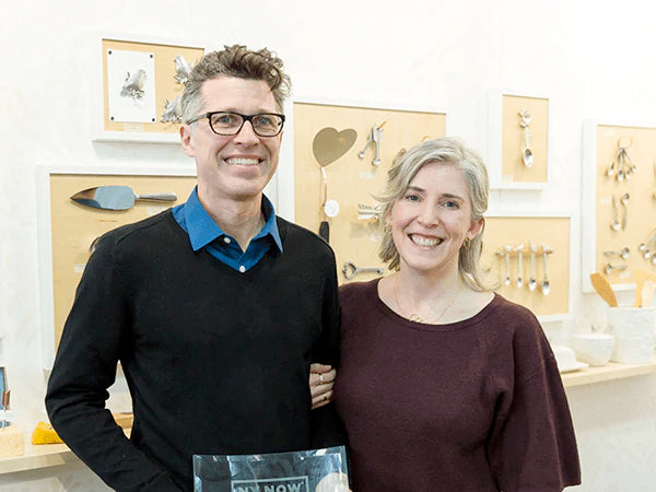 We're Sandi and Jim, and we’re the artists behind every Beehive product.