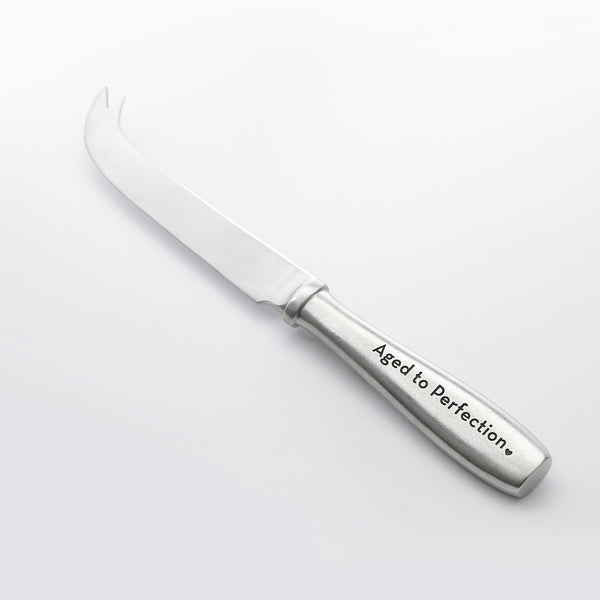 pewter cheese knife milestone birthday gift