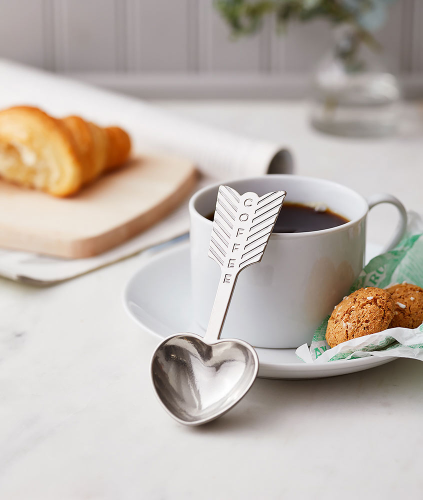 Heart Coffee Scoop Beehive Handmade