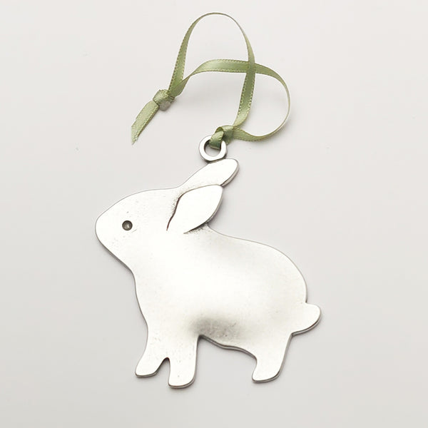 Baby Bunny Ornament Beehive Handmade