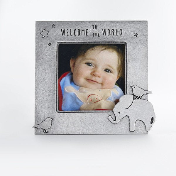 Elephant Baby Picture Frame Beehive Handmade