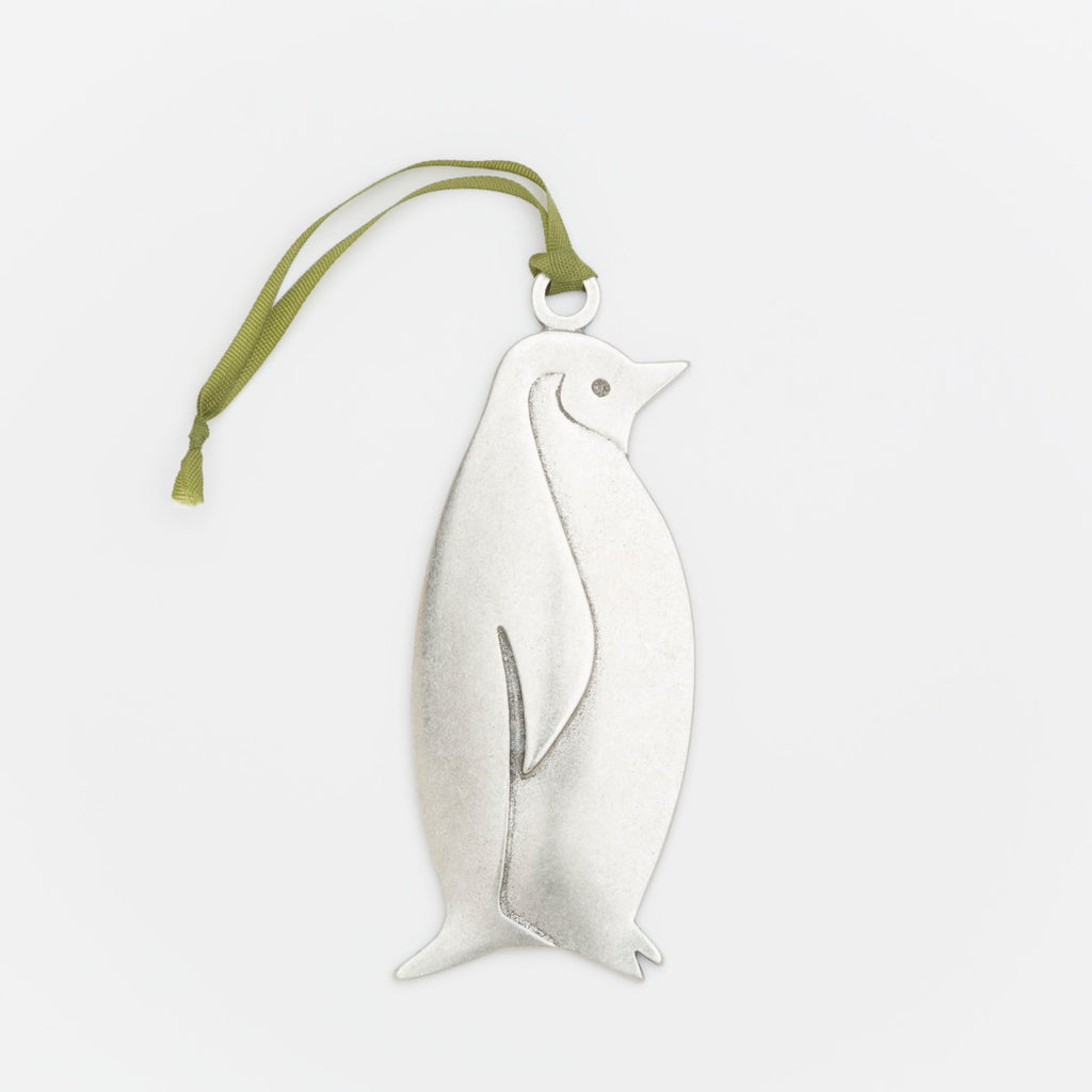 Penguin Ornament Beehive Handmade