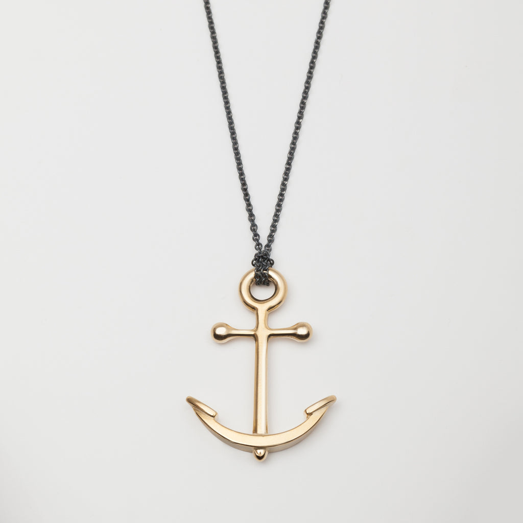 Buy Anchor Necklace for Men, Groomsmen Gift, Men's Necklace With a Silver Anchor  Pendant, Silver Chain, Gift for Him, Nautical Necklace, Surfer Online in  India - Etsy