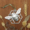 Bee Holiday Ornament Beehive Handmade