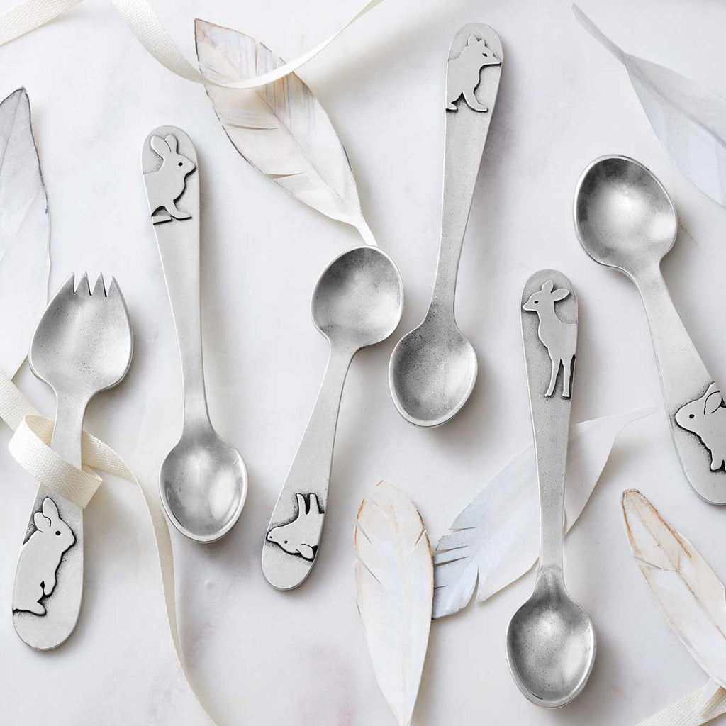 Made in the USA Stainless Steel Baby Spoons  American Made Baby – American  Made Baby Products