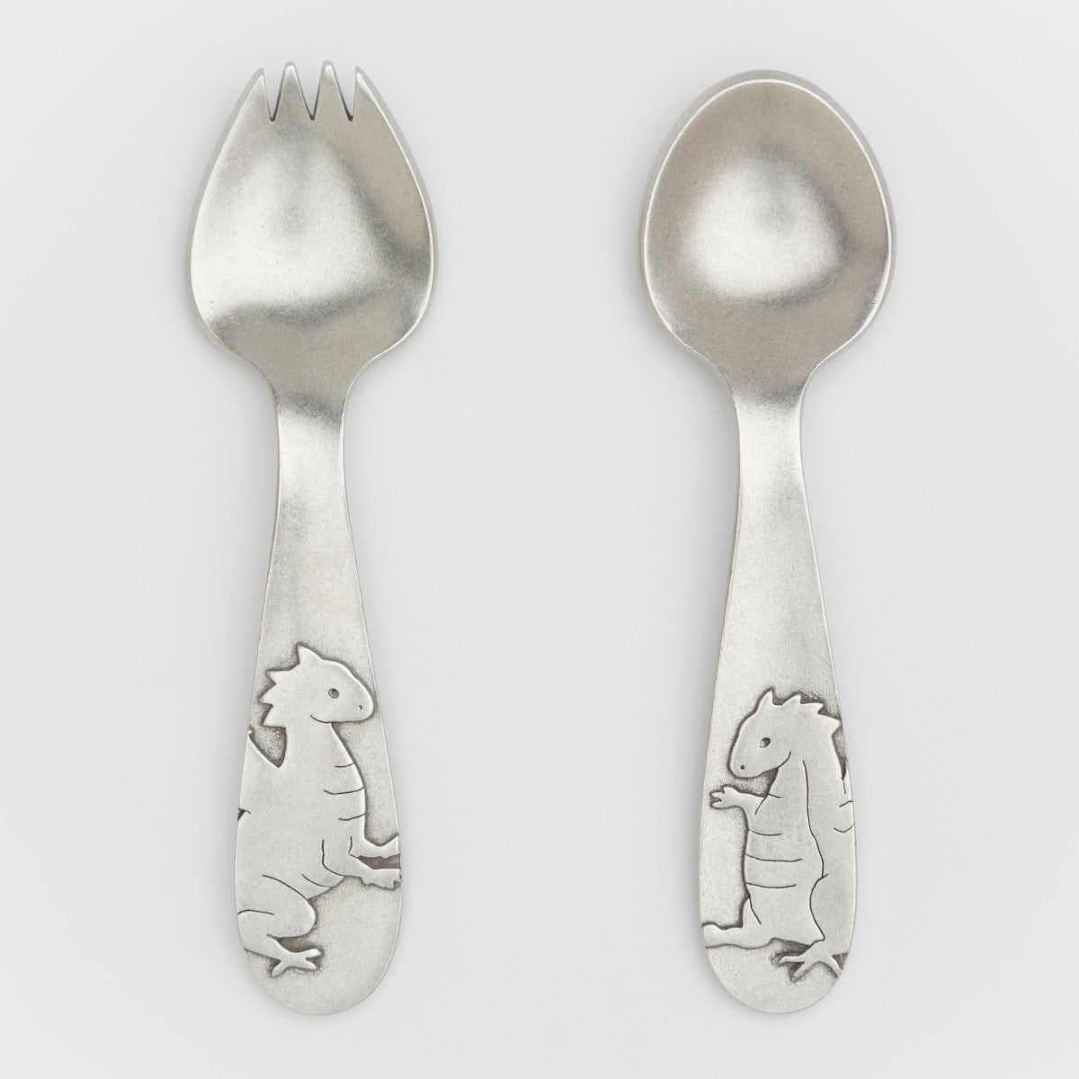 Pair of pewter baby spoons from Metal Morphosis Day Dream Free Ship!