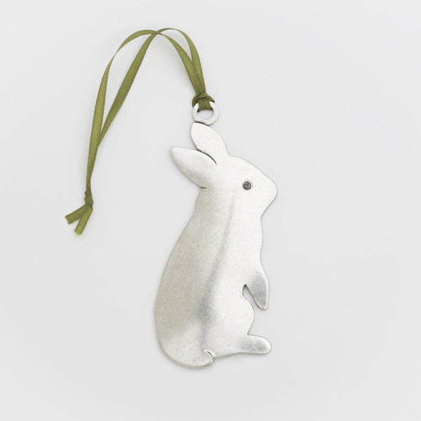 Bunny Ornament Beehive Handmade
