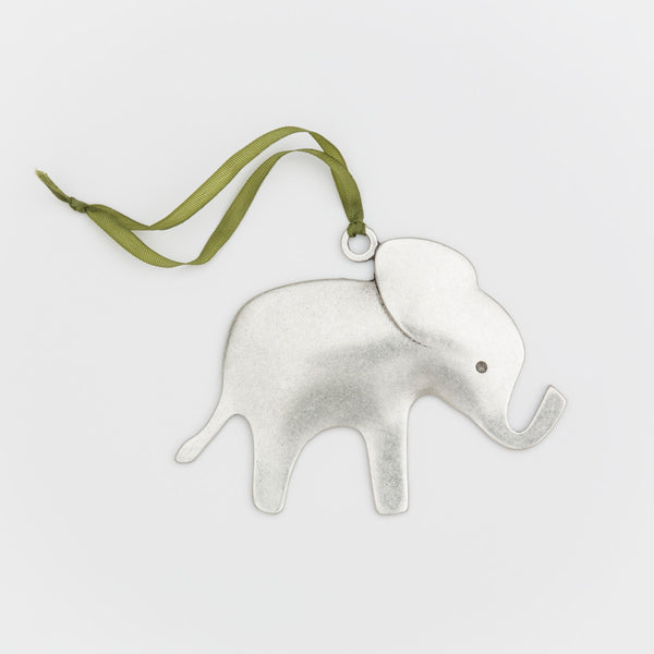 Elephant Ornament Beehive Handmade