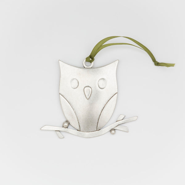 Owl Ornament Beehive Handmade